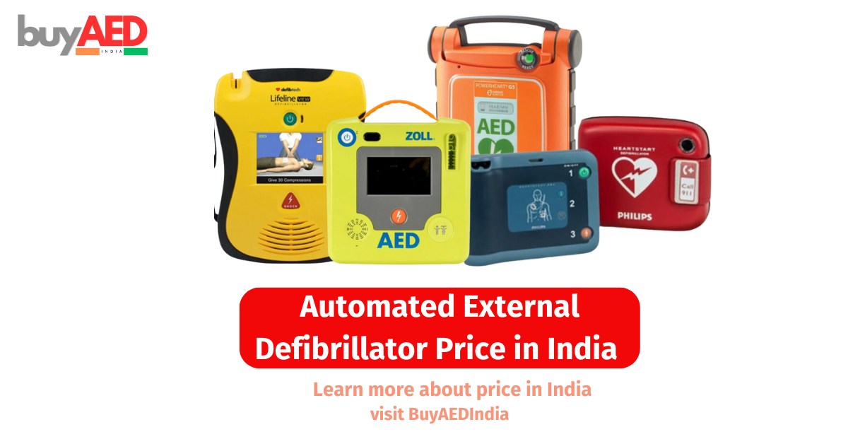 aed price in india