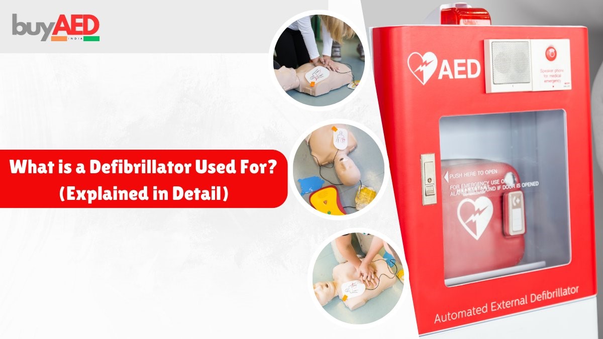 what is Defibrillator Used For: Buy AED India